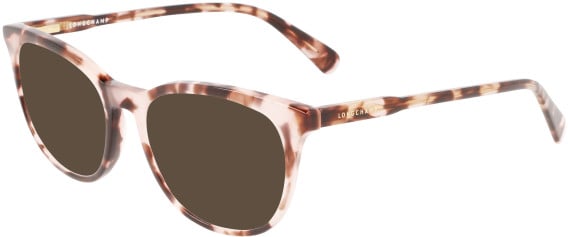 Longchamp LO2693-51 sunglasses in Rose Havana