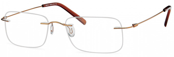 SFE reading glasses in Bronze