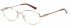 SFE reading glasses in Gold