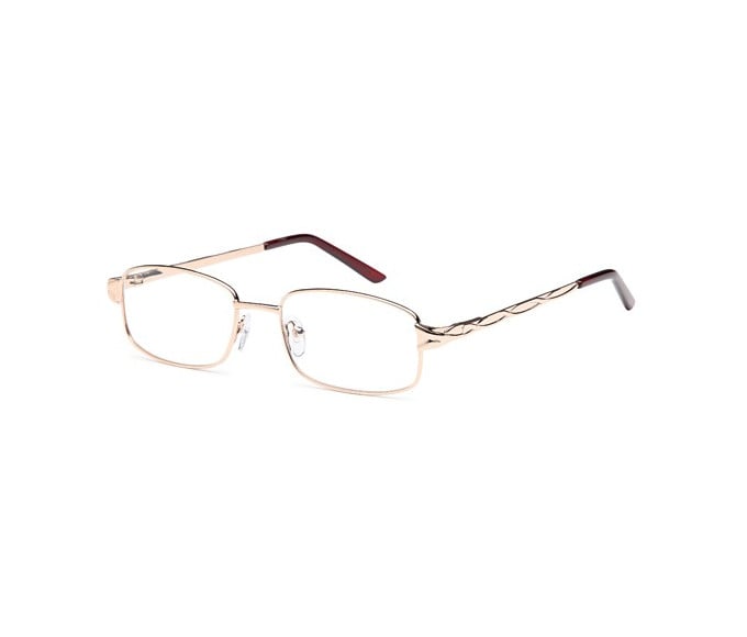 SFE reading glasses in Gold