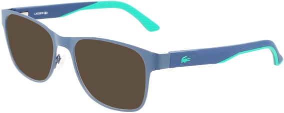 Lacoste L2282 sunglasses in Matte Blue