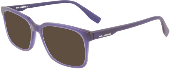 Karl Lagerfeld KL6082 sunglasses in Matte Blue