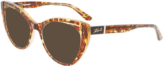 Karl Lagerfeld KL6078 sunglasses in Texture/Yellow