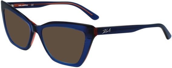 Karl Lagerfeld KL6063 sunglasses in Blue Trilayer