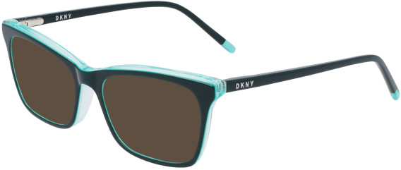 DKNY DK5046 sunglasses in Emerald/Aqua