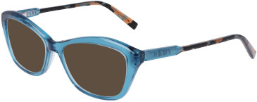 DKNY DK5042 sunglasses in Crystal Teal