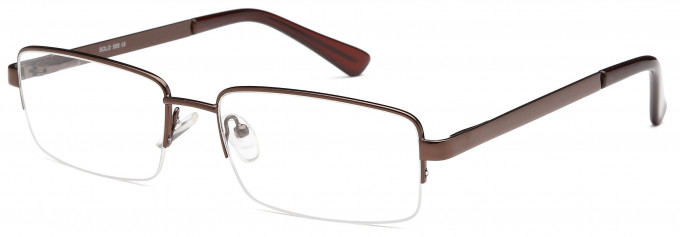 SFE reading glasses in Bronze