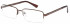 SFE reading glasses in Bronze