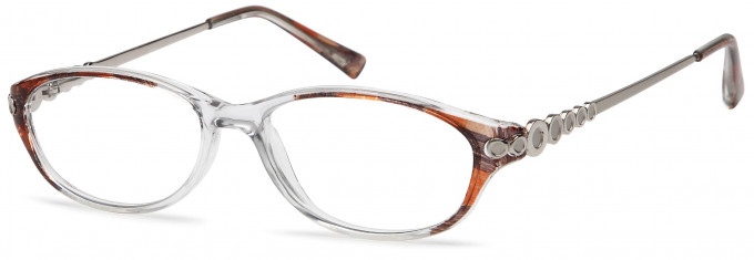 SFE reading glasses in Brown