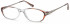 SFE reading glasses in Brown