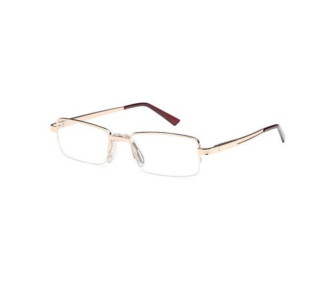 SFE reading glasses in Gold