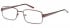 SFE reading glasses in Bronze