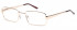 SFE reading glasses in Gold