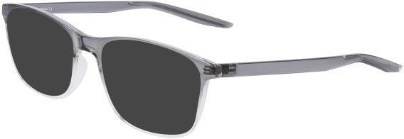 NIKE OPTICAL NIKE 7129 sunglasses in Dark Grey/Clear Fade