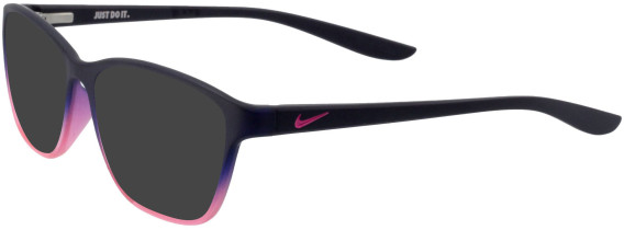 NIKE OPTICAL NIKE 5028 sunglasses in Matte Cave Purple/Pink Fade