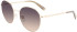 LONGCHAMP SUN LO101S glasses in GOLD/SMOKE ROSE