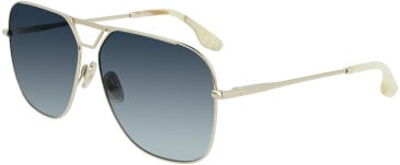 Victoria Beckham VB217S sunglasses in Gold/Blue