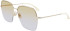 Victoria Beckham VB214SA sunglasses in Gold/Honey