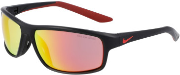 Nike NIKE RABID 22 M DV2153 sunglasses in Matte Black/Red Mirror