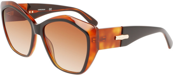 Longchamp LO712S sunglasses in Black/Havana Honey