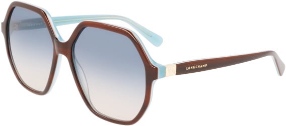 Longchamp LO707S sunglasses in Havana/Azure