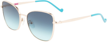 Liu Jo LJ3101S sunglasses in Medium Gold
