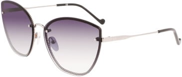 Liu Jo LJ148S sunglasses in Light Ruthenium
