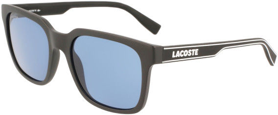 Lacoste L967S sunglasses in Matte Charcoal Black