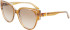 Karl Lagerfeld KL6068S sunglasses in Brown/Crystal