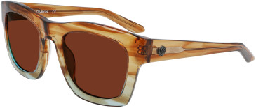 Dragon DR WAVERLY LL ION sunglasses in Brown Teal Gradient/Rose