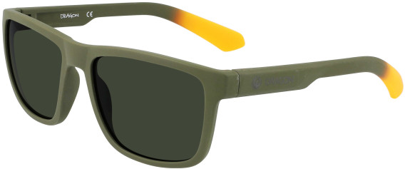 Dragon DR REED LL sunglasses in Matte Olive Fade