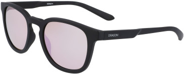 Dragon DR FINCH LL ION sunglasses in Matte Black/Rose Gold