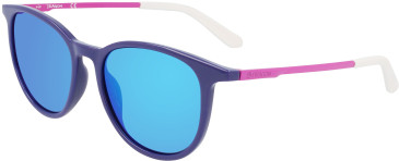 Dragon DR BILLIE LL ION sunglasses in Shiny Eggplant/Blue
