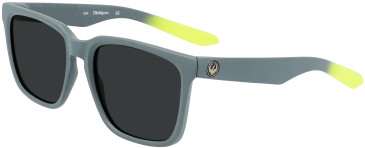 Dragon DR BAILE XL LL sunglasses in Matte Charcoal Lime/Smoke