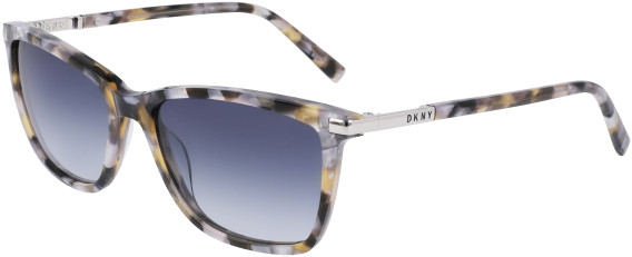 DKNY DK539S sunglasses in Tortoise/Pearlized Blue