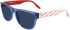 Converse CV500S ALL STAR sunglasses in Crystal Rush Blue