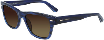 Calvin Klein CK21528S sunglasses in Striped Blue