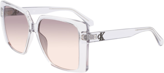 Calvin Klein Jeans CKJ22607S sunglasses in Crystal Clear