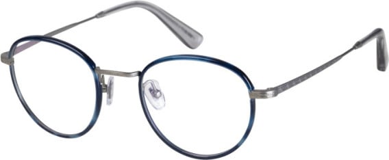 Savile Row SRO-014 glasses in Navy Silver