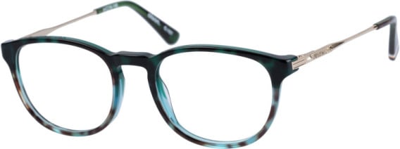 Superdry SDO-OLSON glasses in Teal Gold