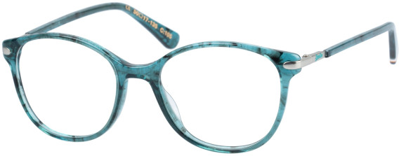 Superdry SDO-ADALINA glasses in Teal Tortoise