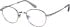 Savile Row SRO-010 glasses in Silver Grey