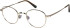 Savile Row SRO-010 glasses in Gold Teal