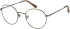 Savile Row SRO-007 glasses in Gold Tortoise