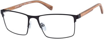 Botaniq BIO-1018 glasses in Matt Gunmetal Wood