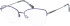 Radley RDO-6001 glasses in Purple Gunmetal