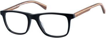 Botaniq BIO-1015 glasses in Black Wood