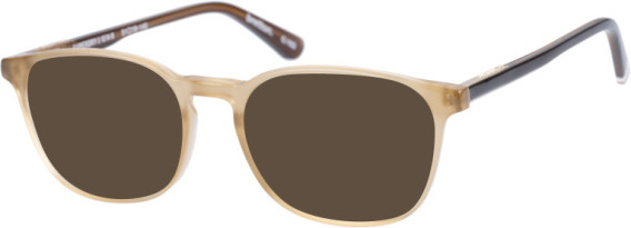 Superdry SDO-BRETTON sunglasses in Nude Gold