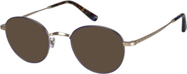 Savile Row SRO-010 sunglasses in Blue Gold