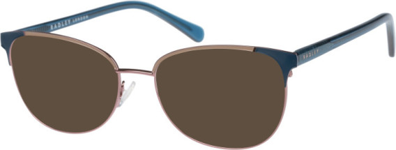 Radley RDO-ANNICA sunglasses in Rose Gold Pink Teal